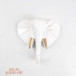 Porte-clé mural original en forme d'animaux