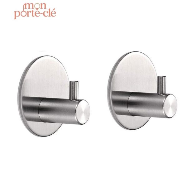 Porte-clé mural L'Effet Argenté élégant et pratique