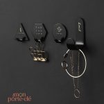 Porte-Clé mural design, solution de rangement astucieuse