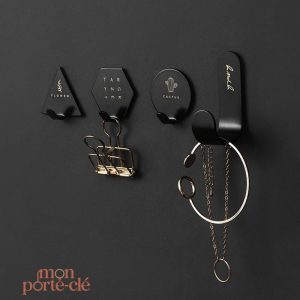 Porte-Clé mural design, solution de rangement astucieuse