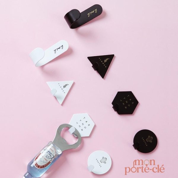 Accroche-clés mural autocollant pour un intérieur stylé