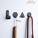Élément de rangement mural pour clés au design chic