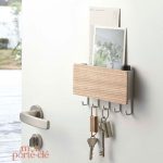Porte-Clé Mural Rangement Scandinave