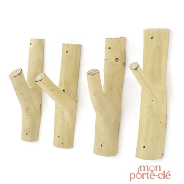 Porte-clé en bois flotté, style rustique