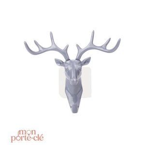 Décoration murale porte-clés cerf élégant