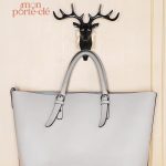 Porte-Clé mural original avec cerf stylisé