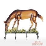 Porte-clé mural design Cheval