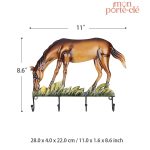Porte-clé mural original pour les passionnés de chevaux