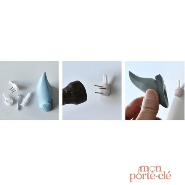 Porte-Clé Mural L'Oiseau Cubique-Chic - vue 3