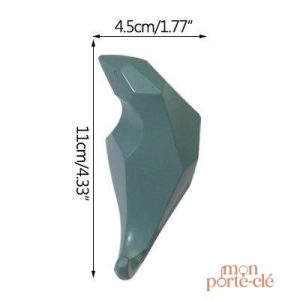 Support mural pour clés au design cubique