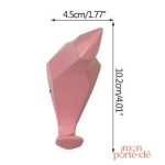 Porte-clé décoratif mural avec motif d'oiseau