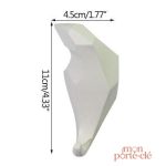 Rangement mural design pour clés avec oiseau