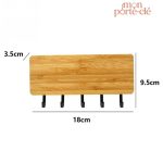 Accessoire mural pour clés et courrier