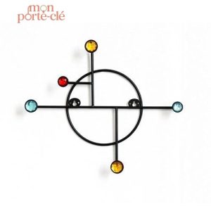 Accroche murale pour clés au style décoratif