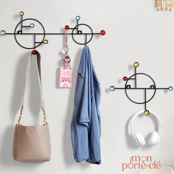 Accessoire mural pratique pour clés et décor
