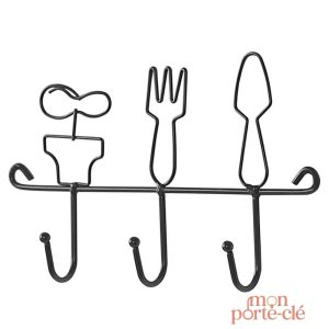 Porte-clé mural décoratif pour salon