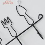 Porte-clé mural fonctionnel pour rangement facile