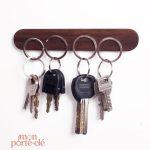 Porte-Clé mural élégant, accessoire de maison tendance