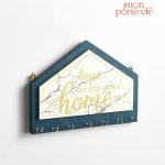 Porte-Clé Mural en bois naturel élégant