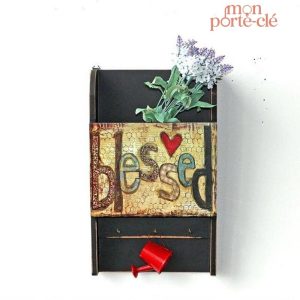 Porte-Clé Mural pour organiser vos clés et documents