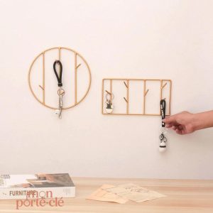 Porte-Clé Mural pratique pour l'entrée