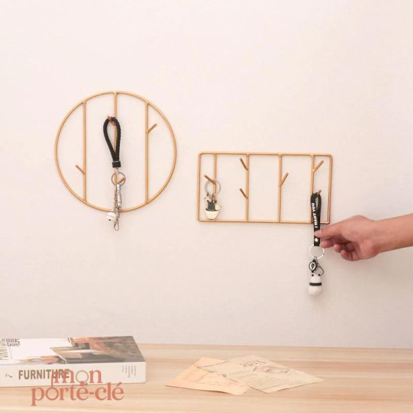 Porte-Clé Mural pratique pour l'entrée