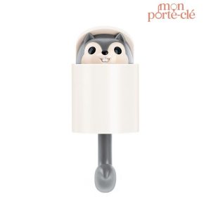 Écureuil porte-clé mural pratique et esthétique