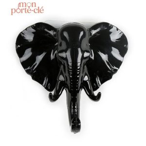 Porte-clé mural éléphant décoratif