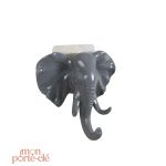 Porte-clé mural design éléphant