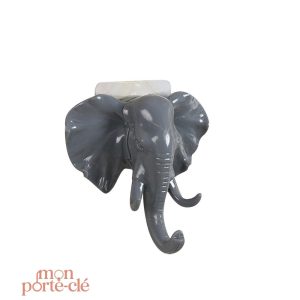Porte-clé mural design éléphant