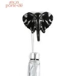 Éléphant porte-clé mural moderne