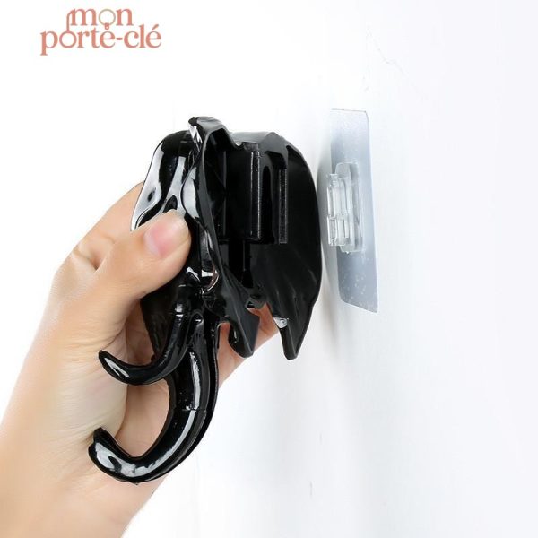 Porte-clé mural éléphant original