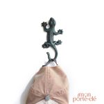 Porte-clé mural décoratif lézard
