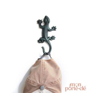 Porte-clé mural décoratif lézard