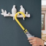 Porte-Clé Mural La Famille Oiseau Écologique