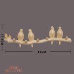 Porte-Clé Mural Original Oiseau