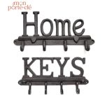 Porte-Clé Mural Home Fer Forgé