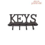 Porte-Clé Mural en fer forgé