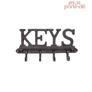 Porte-Clé Mural en fer forgé