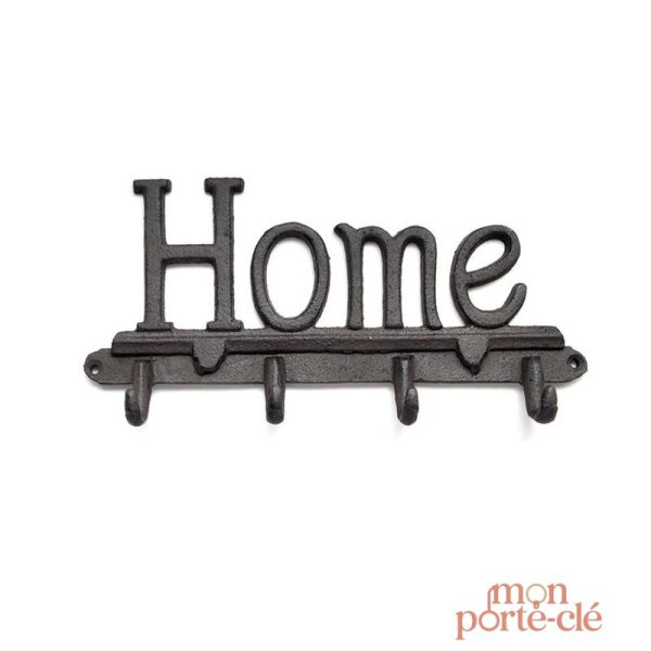 Support mural pour clés en fer