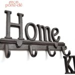 Support mural pour clés décoratif