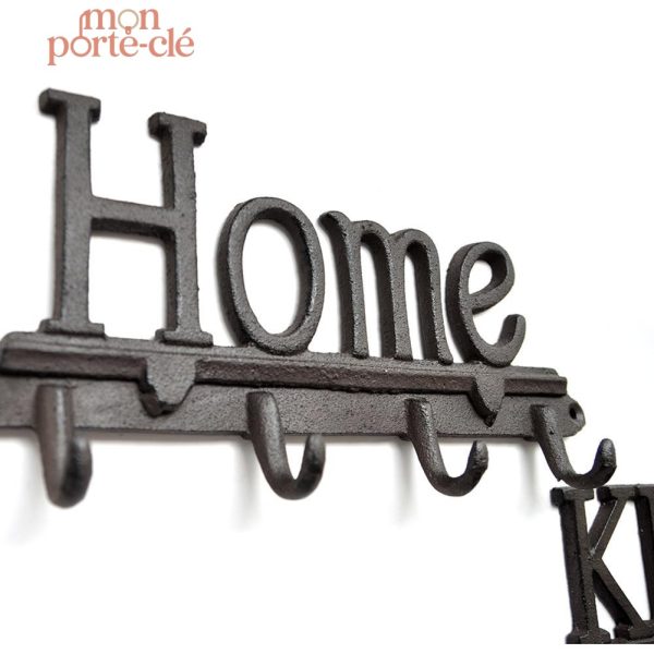 Support mural pour clés décoratif