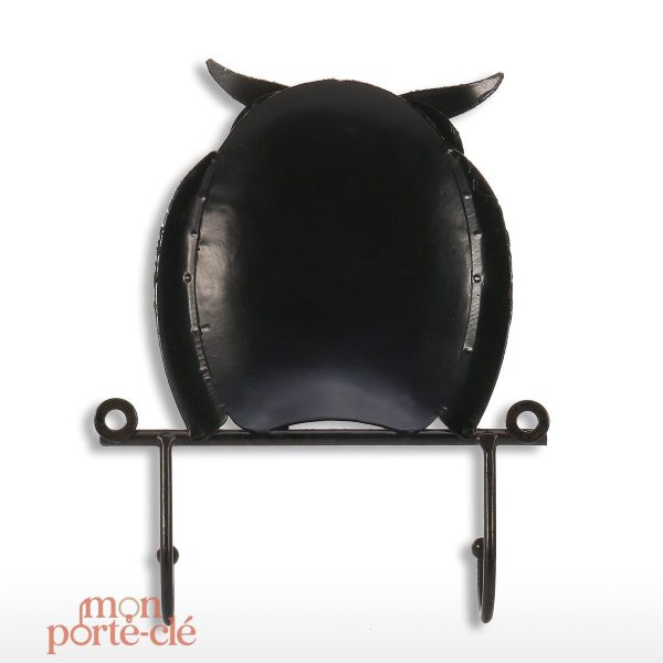 Porte-clé mural Hibou pour organisation des clés