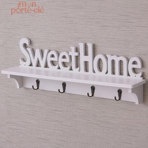 Porte-clé mural Sweet Home décoratif et pratique