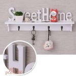 Porte-clé mural personnalisé Sweet Home pour votre maison