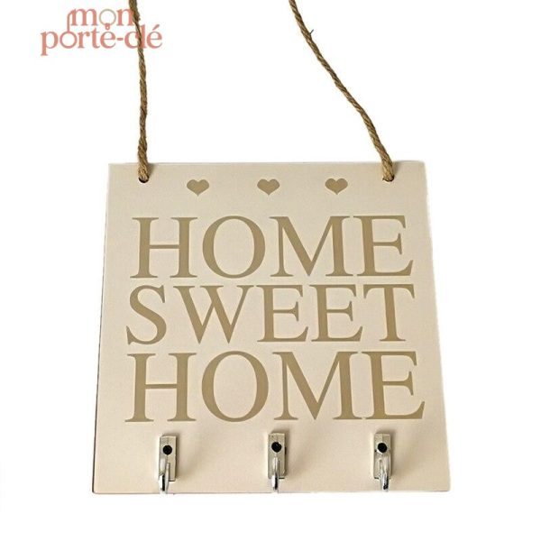 Porte-clé mural décoratif pour l'entrée