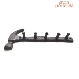 Porte-clé mural pour un style industriel unique