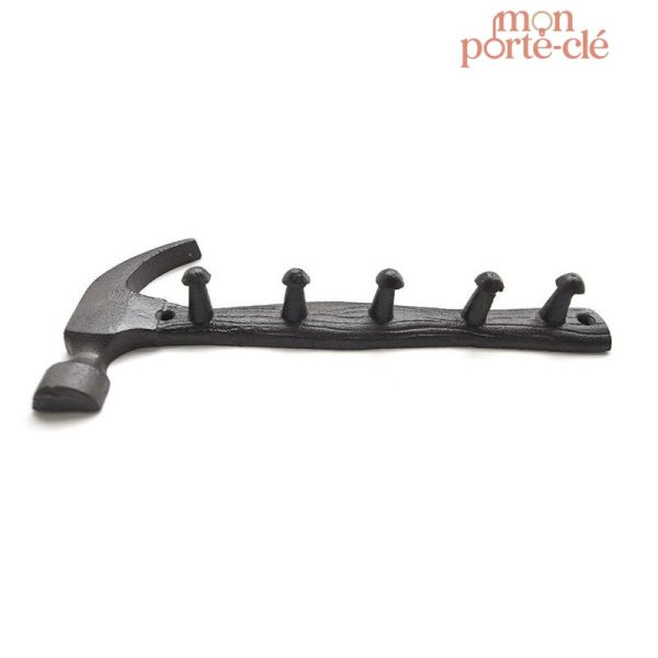 Porte-clé mural pour un style industriel unique