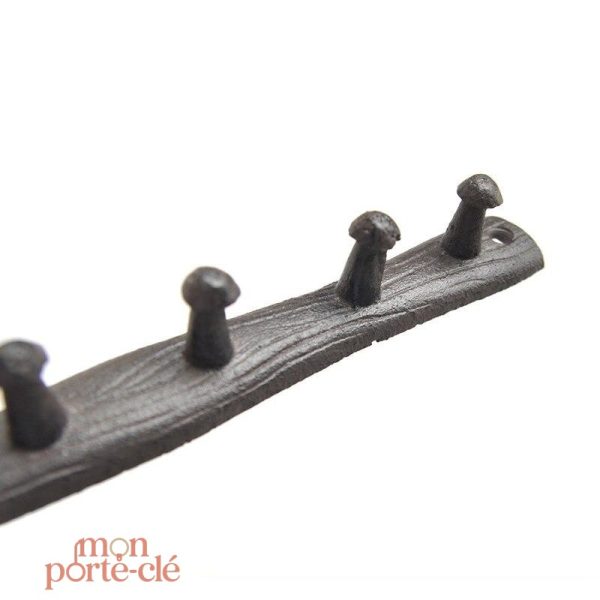 Porte-clé mural inspiré par l'industrie pour votre espace