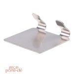 Porte-clés mural moderne en acier